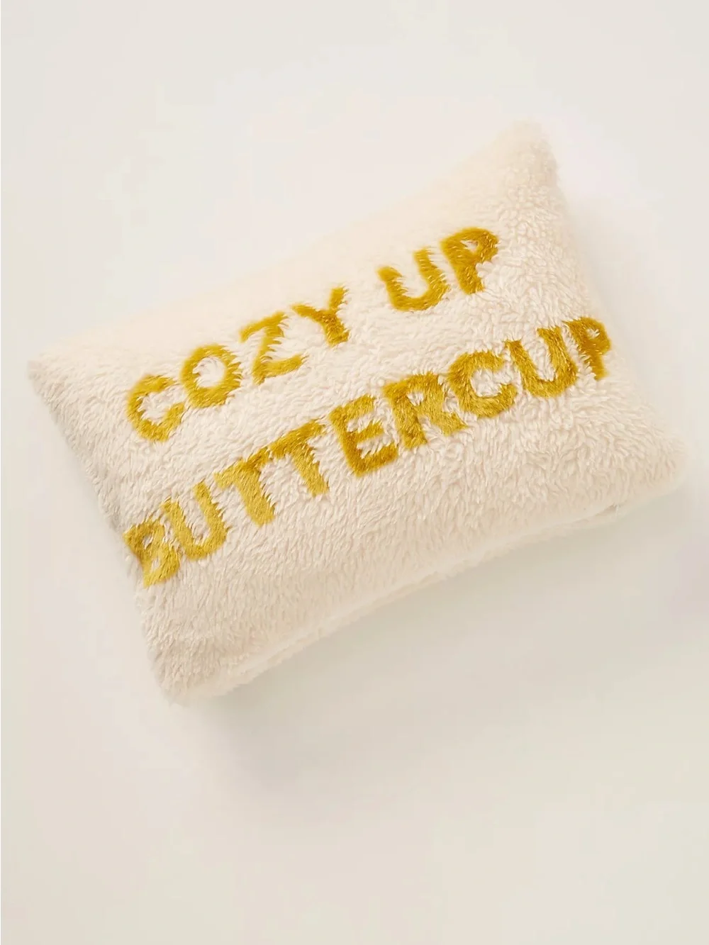 Anthro Cozy Up Buttercup Pillow